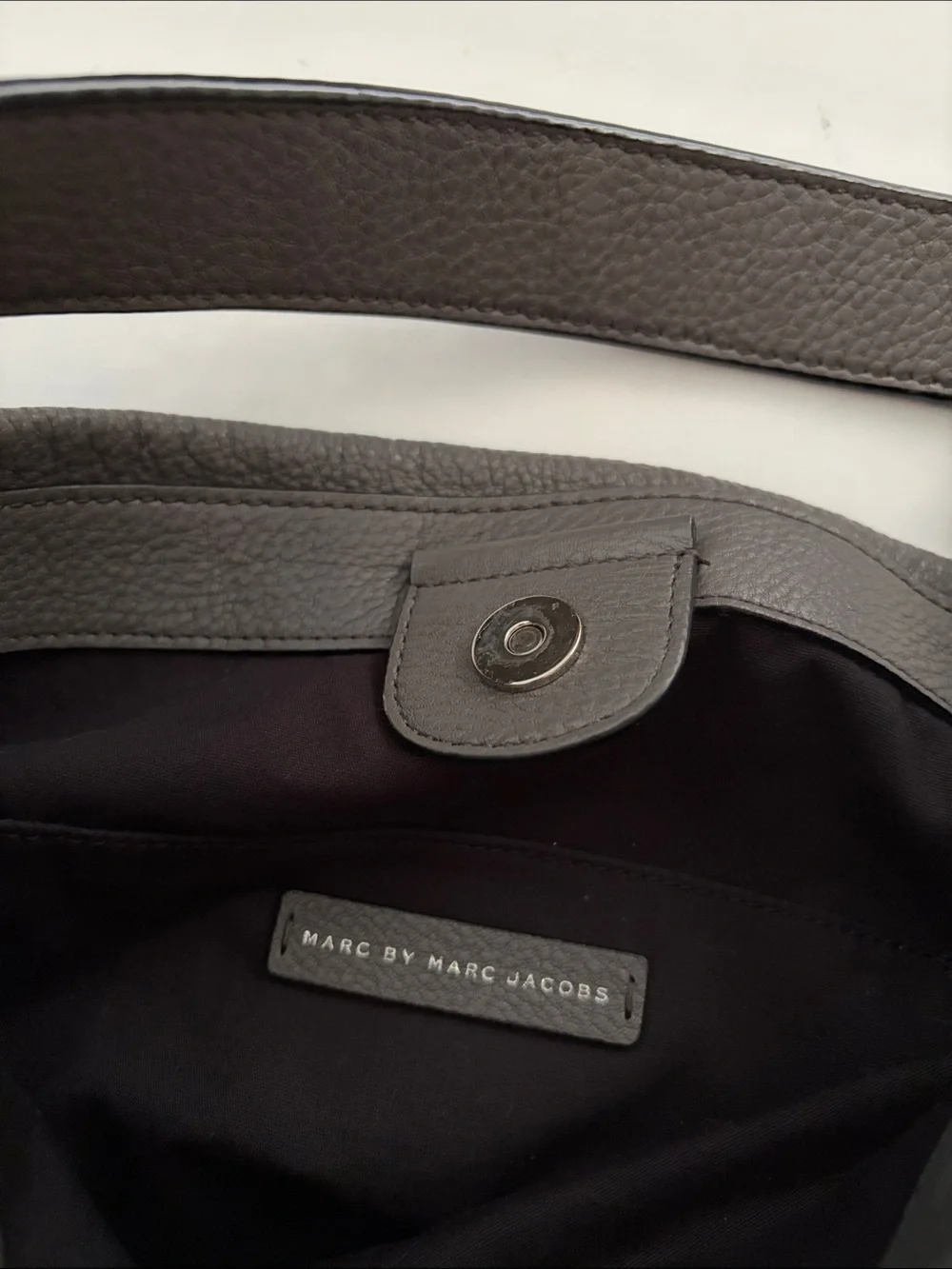 Marc by Marc Jacobs Classic Q Hillier Pebble Leather Hobo Shoulder Bag